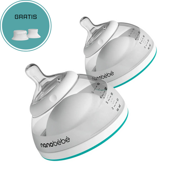 Bočica za majčino mlijeko GEN1 150ml  2 kom- Tirkiz